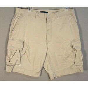 VTG Polo Ralph Lauren Shorts Men's 38 Twill Polo 67 Chino Rugged Outdoors Cargo